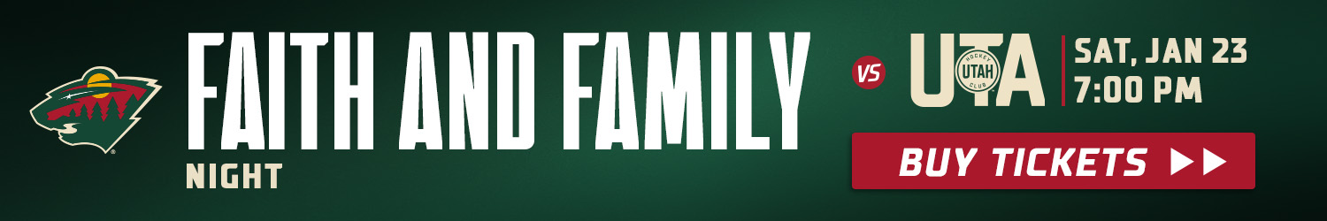 Minnesota Wild Faith and Family Night