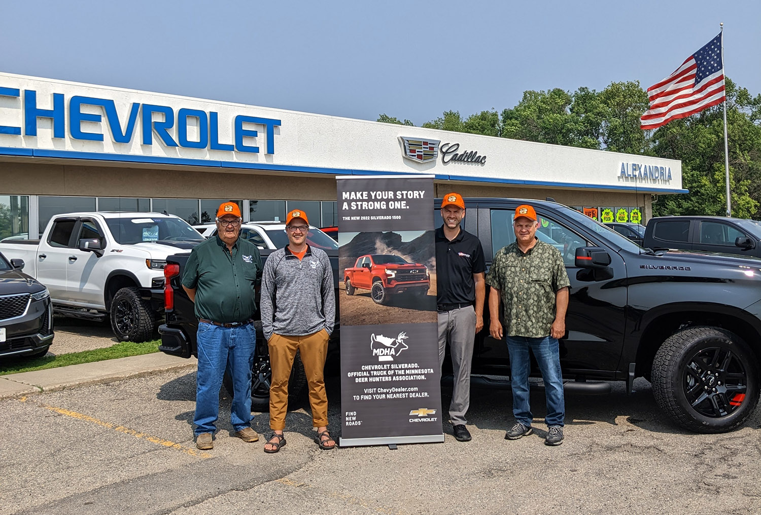 Minnesota Deer Hunters Association Chevy Truck Giveaway