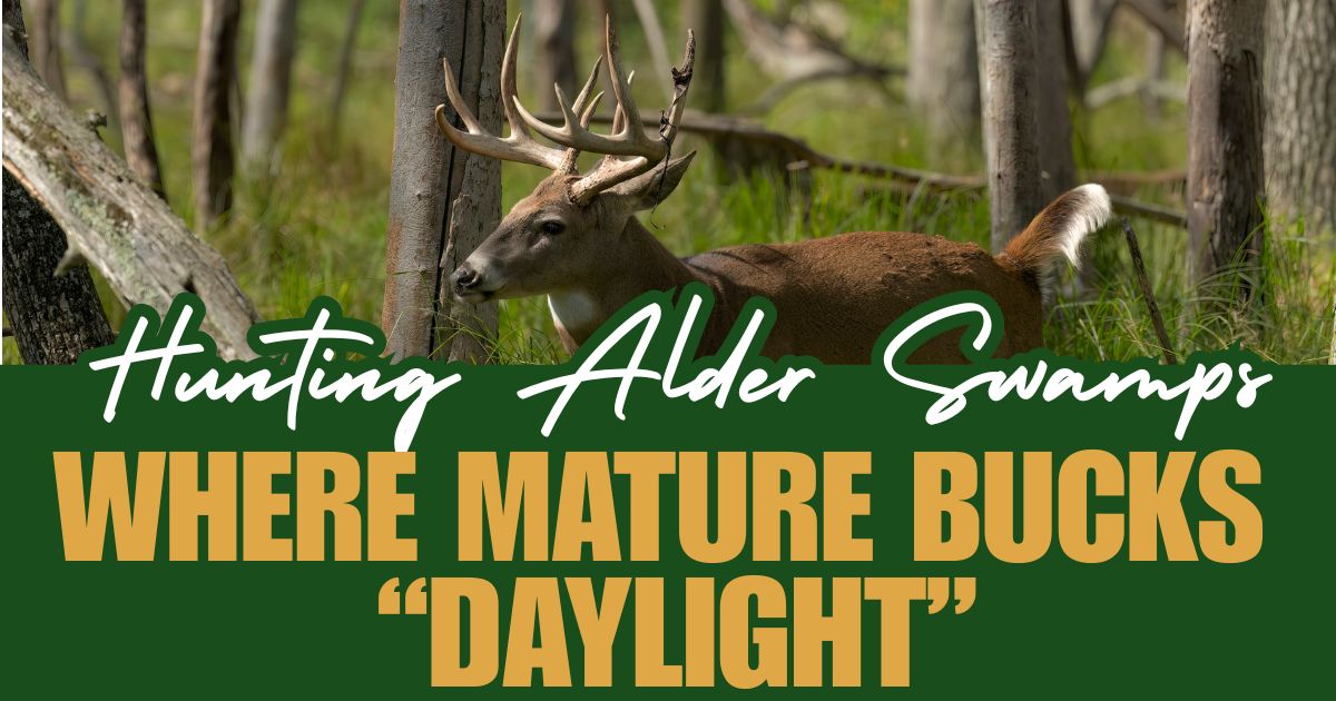 Hunting Alder Swamps Where Mature Bucks “Daylight”