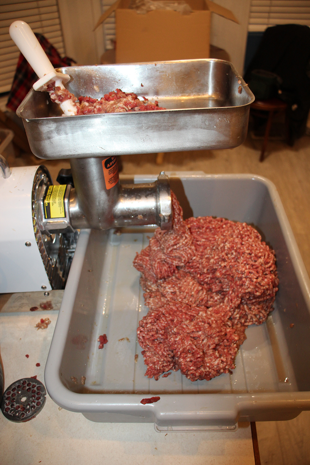 Deer Meat Grinder 
